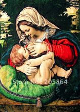 Free shipping  gobelin tapestries,popular Monther with Child,decoration picture,wall hanging art picture 2024 - buy cheap