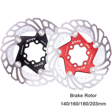 Rotor de freio a disco para bicicletas, rotor flutuante de freio a disco 203mm 180mm 160mm 6 pinos para mountain bike rt99 rt86 2024 - compre barato