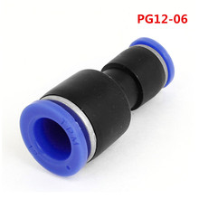 5Pcs 12mm to 6mm Pneumatic Tube Straight Push in Quick Connector One Touch Fitting PG12-6 2024 - buy cheap