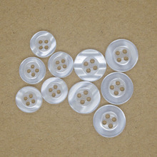 Botón de Costura de resina para Scrapbooking, Botones de Costura de 4 agujeros, perla redonda, marca de brillo, JS9015, 10mm, 100mm, 12,5 Uds. 2024 - compra barato