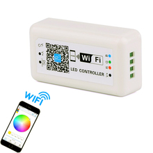 6 unids/lote LED RGB controlador wifi regulador DC12-24V para tira LED RGB aplicable a Android e IOS. 2024 - compra barato