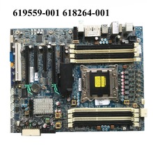 SZWXZY отлично подходит для HP Z620 материнская плата X79 LGA 2011 C602 619559-001 618264-001 100% рабочий 2024 - купить недорого