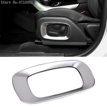 ABS Chrome Car Seat Side Button Frame Cover Trim For Land Rover Range Rover Evoque 2012-2015 Car-Styling Accessories 2024 - buy cheap