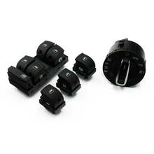 Interruptor de ventana para coche, nuevo interruptor de faro para AUDI A3 S3 A6 S6 C6 Q7 RS6 A6 allroad quattro 4F1941431E 4F0959851 4F0959855, 5 unids/set por juego 2024 - compra barato