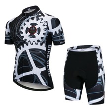 Conjuntos de ciclismo conjuntos de camisa da bicicleta conjuntos de calções bib roupas de bicicleta manga curta camisa + shorts conjuntos 2024 - compre barato