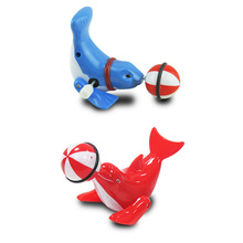 Plastic Dolphin Clockwork Toys Lovely Cartoon Wind Up Toys Running Clockwork Toy for Kids Children Gift Random 2024 - buy cheap