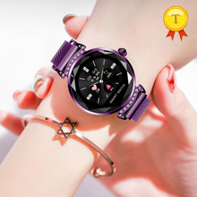 Смарт-браслет для женщин, умные часы для прогноза, спортивный фитнес-трекер, пульт дистанционного управления, браслет с камерой для телефонов Android, IOS 2024 - купить недорого