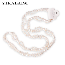 YIKALAISI Pearl jewelry For Women natural freshwater Baroque pearl wholesale new fashion jewelry Pure hand weaving 2024 - buy cheap