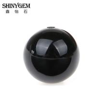 Wholesale For Jewelry Making Wholesale 10mm 12mm 14mm Smooth Round Black Agates Onyx Beads 2024 - buy cheap