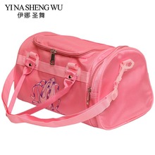 Embroidered Shoulder Ballet Dance Bags Pink Women Girls Ballet Sports Dance Backpacks Rucksack Embroidered Gym Bags For Girls 2024 - buy cheap