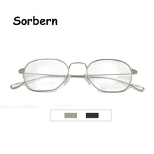 Ultralight Vintage Glasses Optical Frame Women Silver Oval Eye Glasses Frames For Men Square Frames Full Rim Gafas Miopia 2024 - buy cheap