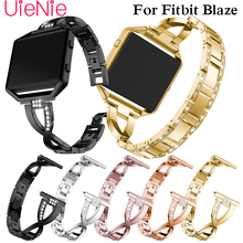 Correa de repuesto para reloj inteligente Fitbit Blaze frontier, pulsera clásica con diamantes de imitación, accesorios para Fitbit Blaze 2024 - compra barato