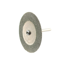 60mm disco de corte de diamante roda de diamante abrasivo ferramenta rotativa de aço lâmina de serra circular para mini broca dremel acessórios para ferramentas 2024 - compre barato