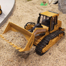6CH 2.4GHz Electric Simulation RC Bulldozer Model Remote Control Truck Engineering Construction Vehicle Kid Hobby Collection Toy 2024 - buy cheap