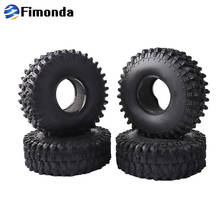 4PCS 1.9Inch Rubber Tires 120MM*45MM Soft Tires For 1/10 RC Crawler Car Axial SCX10 90046 RC4WD D90 Traxxas TRX4 Upgrade Parts 2024 - buy cheap