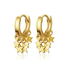 Fashion Simple Star Earrings for Women Elegant Gold Silver Color Star Charm Tassel Earring Jewelry Oorbellen Pendientes Mujer 2024 - buy cheap