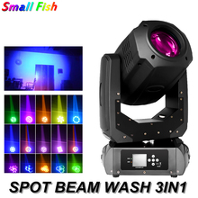 Professional High Power 200w White LED Beam Spot Wash 3IN1 Moving Head Light MDX512 DJ Disco Party Stage Light Night Club 2024 - buy cheap