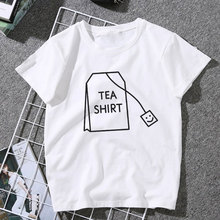 TEA SHIRT Humor Print T Shirt Women For Clothing 2019 new Summer Funny Female Tshirt Harajuku Tee Tumblr Hipster Ladies T-shirt 2024 - buy cheap