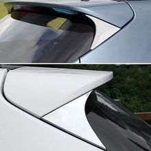 Car Rear SIDE WINDOW SPOILER COVER TRIM TRIANGLE GARNISH Cover Styling sticker Fit For Hyundai Tucson 2015 2024 - buy cheap