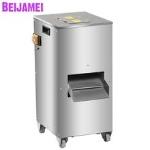 Beijamei New Arrival Commercial Meat Cutter 200KG/h Desktop Electric Pork Fish Beef Meat Slicer Mincer 1500W 1800W 2024 - buy cheap