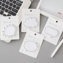 Creative Japanese Style Dialog Box Self-Adhesive N Times Memo Pad Sticky Notes Bookmark School Office Supply 2024 - buy cheap