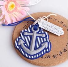 Beach Theme Anchor Luggage Tag wedding bridal shower Favor party gifts 10pcs/lot 2024 - buy cheap