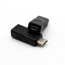 20x Micro USB «Мама»-USB 3,1 Тип C «папа» разъем для передачи данных зарядный адаптер Micro мама-Type C «папа» черный 2024 - купить недорого
