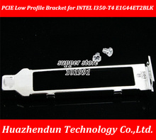 DEBROGLIE-Soporte de perfil bajo PCI-E pcie, deflector de cuatro tarjetas de interfaz de red Gigabit para INTEL I350-T4 E1G44ET2BLK 2024 - compra barato