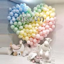 Balão em látex de 10 "2.2 grama, camada única, decoração para quarto de casamento, festa de aniversário 2024 - compre barato