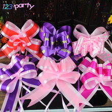 10pcs/set 5cm Pull Bow Gift Ribbons Flower Wrappers Wedding decoration Birthday baby shower party supplies Gifts Decoration 2024 - buy cheap