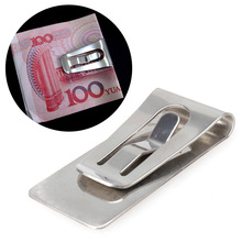 1PC Slim Money Wallet Clip Clamp Card Stainless Steel Credit Business Card Holder Dollar Cash Clamp Holder Wallet Silver DSA 2024 - buy cheap