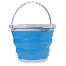 5L Bucket for Fishing Portable Art Bucket Car Wash Outdoor Silicone Bait Fishing Barrel Bathroom Foldable Storage Bucket Kitchen 2024 - buy cheap