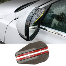 Car Accessories Rearview Mirror Rain Shade FOR volvo ford mondeo 4 renault duster ford kia sportage 3 mitsubishi lancer 10 2024 - compre barato
