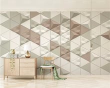 beibehang Custom fashion 3d wallpaper Nordic modern minimalistic colored abstract geometric background wall papers home decor 2024 - buy cheap