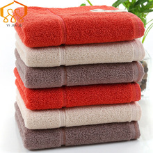Toalha de algodão penteado absorvente, toalha super macia de secagem rápida 35x72cm 3 cores grossa banheiro/face/mão/bair 2024 - compre barato