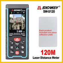SNDWAY Laser rangefinder 120m Tilt Rechargeable Digital Camera Laser Distance Meter Laser Rangefinder 2024 - buy cheap