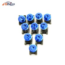 blue Universal 6mm motorcycle fairing screw kit set screws for Yamaha YZF R1 R6 R3 R25 Tmax T MAX 500 530 SUZUKI GSXR600 750 2024 - buy cheap