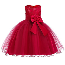 2019 Children's Birthday Princess Party Dress Girl Baby Lace Child Elegant Dress Baby Girl Clothes child clothing vestido 2024 - buy cheap