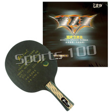 Pro Table Tennis PingPong Combo Racket Palio TCT with RITC 729 General a pair Long Shakehand FL 2024 - buy cheap