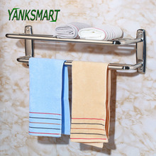 YANKSMART-toallero de montaje en pared para Set de accesorios de baño, juego de estantería colgante para Baño 2024 - compra barato