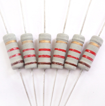 Tfhg85cv resistores de filme fixo, resistores de filme de óxido de metal para resistores +/-1.2 (1200 peças), 2w, 100% k ohm, 1k2 ohm, 5% ohm, 200 original e novo 2024 - compre barato