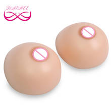 Full Teardrop Shape 800G B Cup False Silicone Breast Form Artificial Boob Enhancer Sexy Tit Bust Chest For Men Crossdresser 2024 - buy cheap