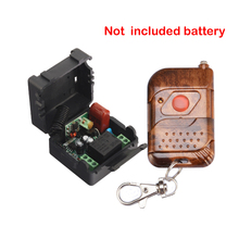 Interruptor remoto sem fio 1ch 220v rf, embutido, ajustável, não é com bateria para led 2024 - compre barato