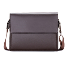Famous designer male handbag Men's bag cross section shoulder bag casual Messenger bag fashion men's business bag men PU purse 2024 - buy cheap