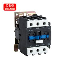 CJX2-4011 4001 AC Contactor 40A 3Phase 3-Pole NO Coil Voltage 380V 220V 24V 50Hz Din Rail Mounted 3P+1NO 1NC Contactor 2024 - buy cheap