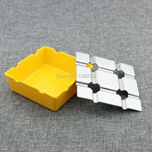 NEW Arrival  Square  Cigarette Hholes  Novelty  Ashtray  For Home Decoration Removable Smoking Accessories 2024 - buy cheap