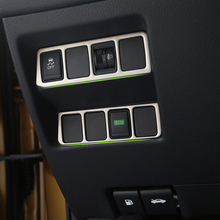 Автомобильные противотуманные фары, экологичный переключатель управления, отделка наклейки для Nissan X-TRAIL Xtrail T32 2013 + Qashqai J11 2014 + LHD 2024 - купить недорого