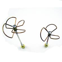 FPV-antena polarizada Circular omnidireccional Clover Leaf, RP-SMA de Audio y vídeo de 5,8 GHz para cuadricóptero Qav250 F450 2024 - compra barato