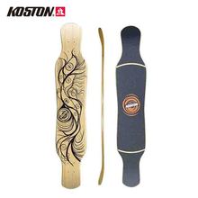 Koston Professional Longboard Deck Ganjiang Dancing Board Walking 46 Inch Bamboo&Canadian Maple Mixed Material Long Skateboard 2024 - buy cheap