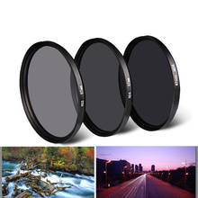 CAENBOO Neutral Density ND 2 4 8 Lens Filter Circular Protective 37/40.5/43/46/49/52/55/58/62/67/72/77/82mm for Canon Nikon Sony 2024 - buy cheap